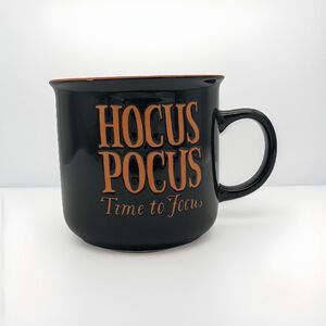 HOCUS POCUS Ceramic Coffee Mug 14 Fl Oz burton + Burton TIME TO FOCUS Halloween